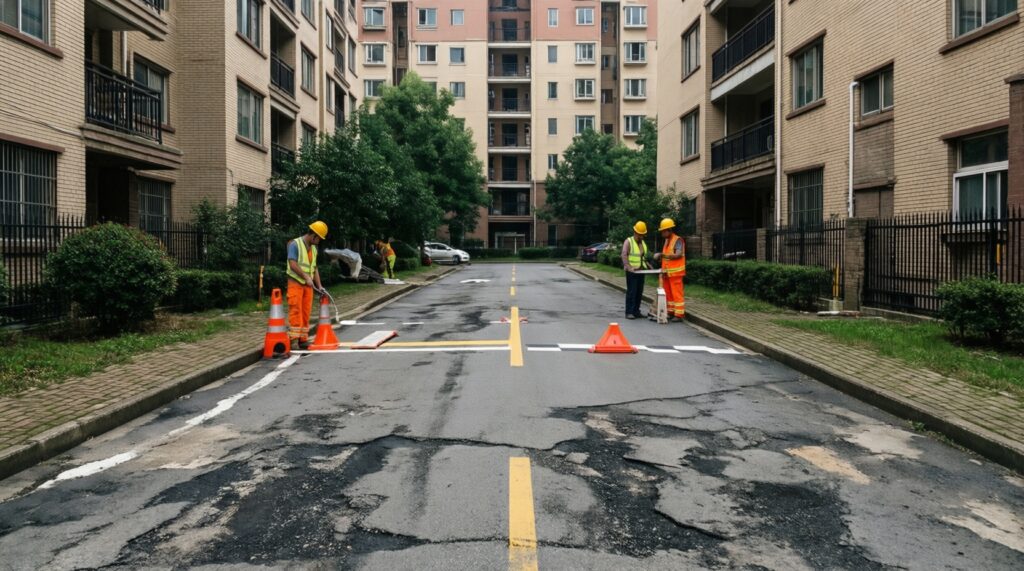Актуальные городские проблемы и решения: дороги, освещение, дворы, общественные пространства - иллюстрация